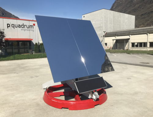 First Prototype of PQ heliostat Ready for testing