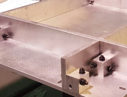 Heliostat molds in assembly